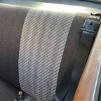 Car seat upholstery fabric